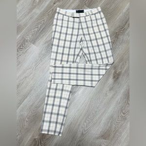 ASOS design straight leg zip front pant.